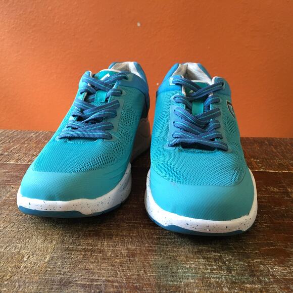 Align Lavoy Sneaker Womens 10 Turquoise Blue Nursing Comfort Orthopedic Nurse - Picture 2 of 9